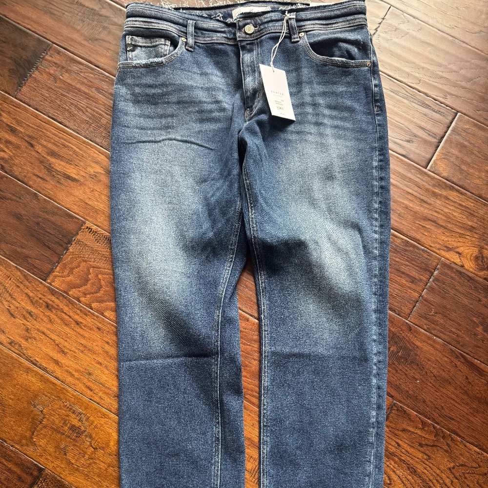 Kancan Midrise Boyfriend Midweight Denim